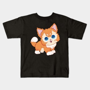 The little orange cat for Men Women Kids Boys Girls love orange cat Kids T-Shirt